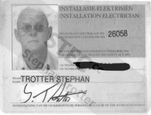 registered professional, certificate of compliance